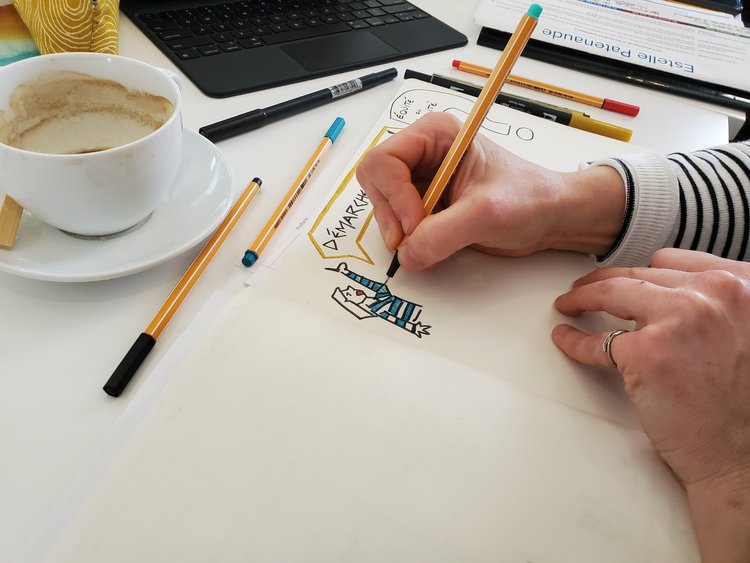 Mieux transmettre ses idées grâce à la synthèse visuelle à Gatineau